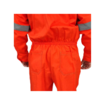 Overol naranja manga larga con reflejantes Marca LICA